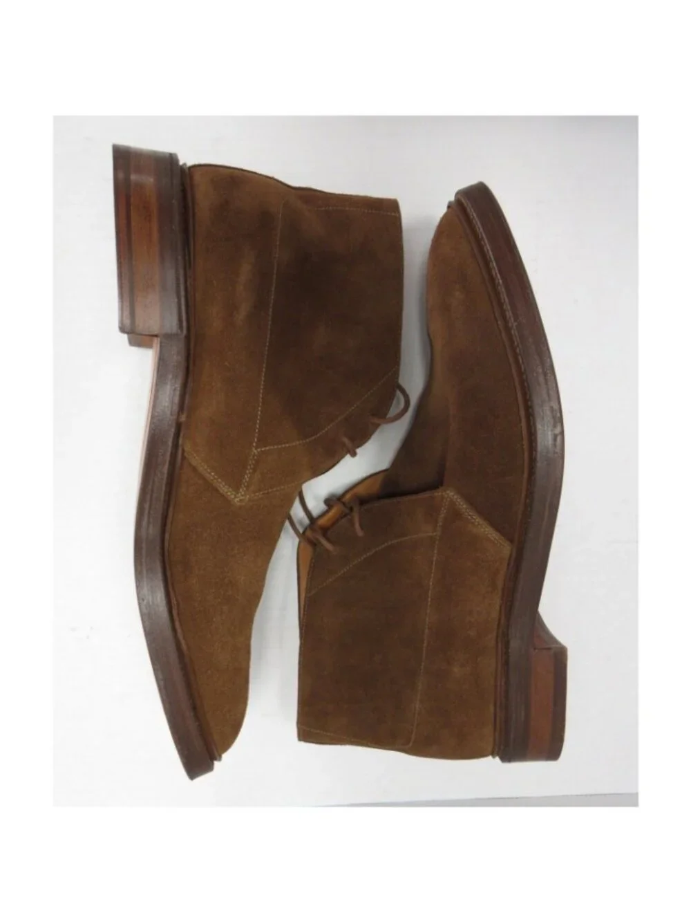 Polo Ralph Lauren Boots 10 D Chukka Suede Frontier Bench Made England